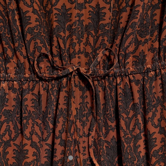 gorgeous silk print Billy Reid dress - Picture 5 of 9